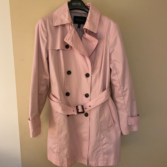 Banana Republic Pink Trench Coat - Picture 2 of 5